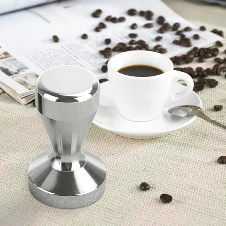 Tay nén cà phê L-Beans máy Espresso cỡ 49, 51 và 58mm - Thép không gỉ 304
