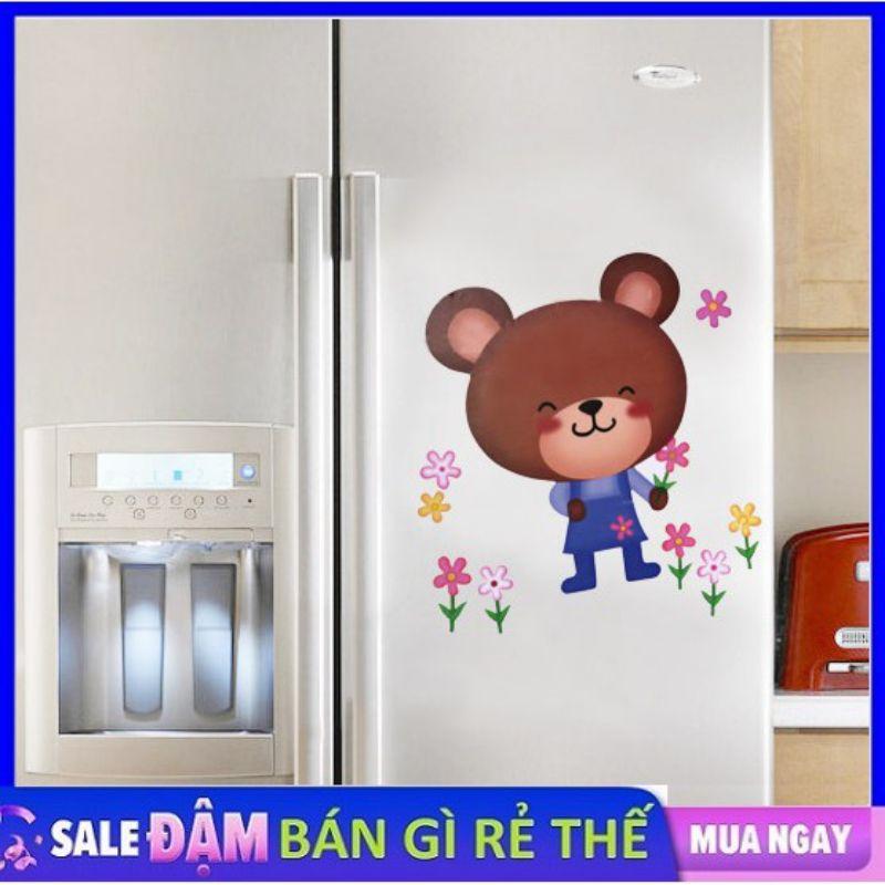 Tranh dán trang trí tủ lạnh, toilet