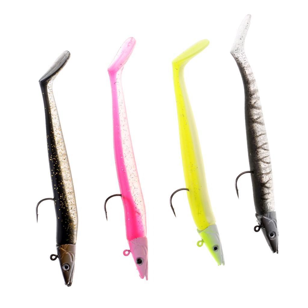4 Pieces 11cm Crankbaits Set Lure Fishing Soft Baits Swimbaits Topwater Lures Kit Fishing Tackle Soft Baits