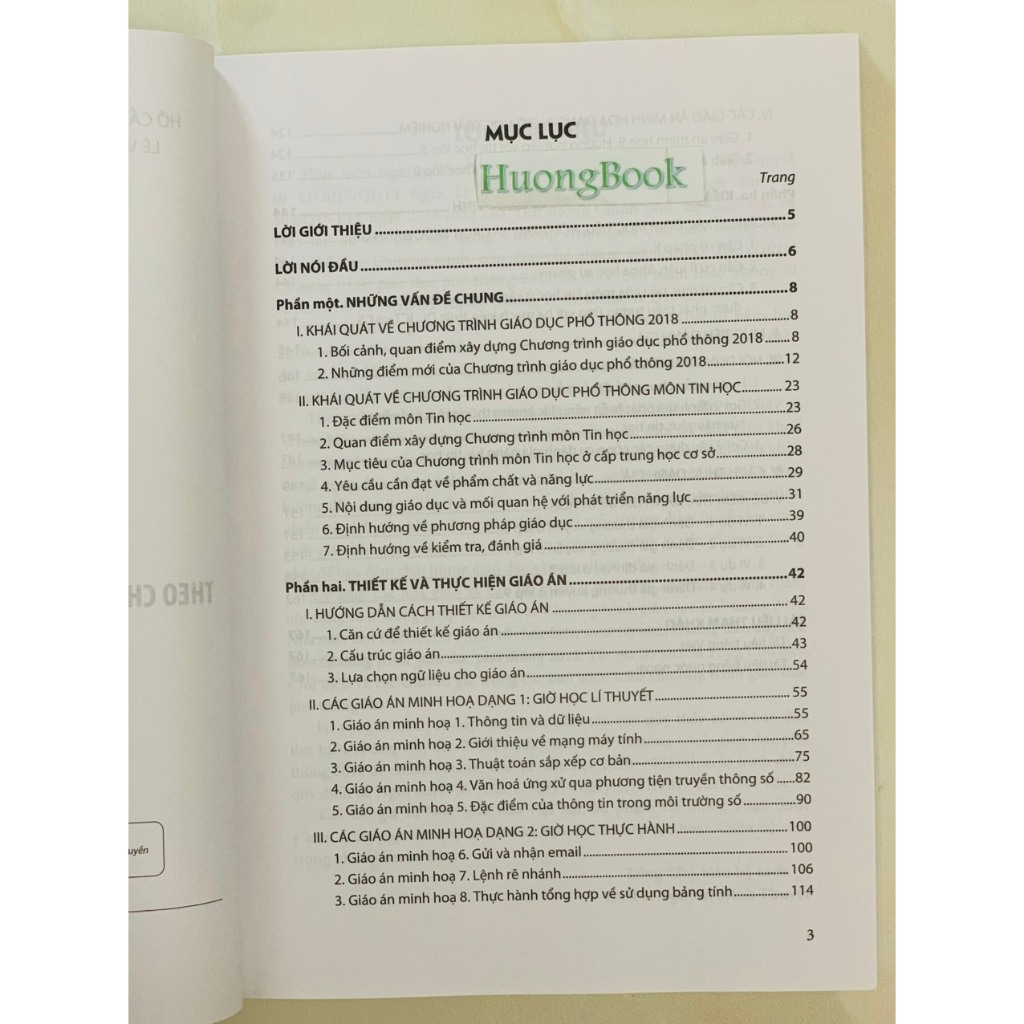 Sách - Hướng dẫn dạy học môn Tin học THCS theo chương trình GDPT 2018 - SP
