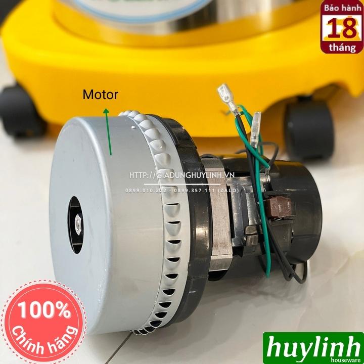 Máy hút bụi công nghiệp khô và ướt Hiclean HC15 - Dung tích 15 lít - Công suất 1200W - Hàng chính hãng