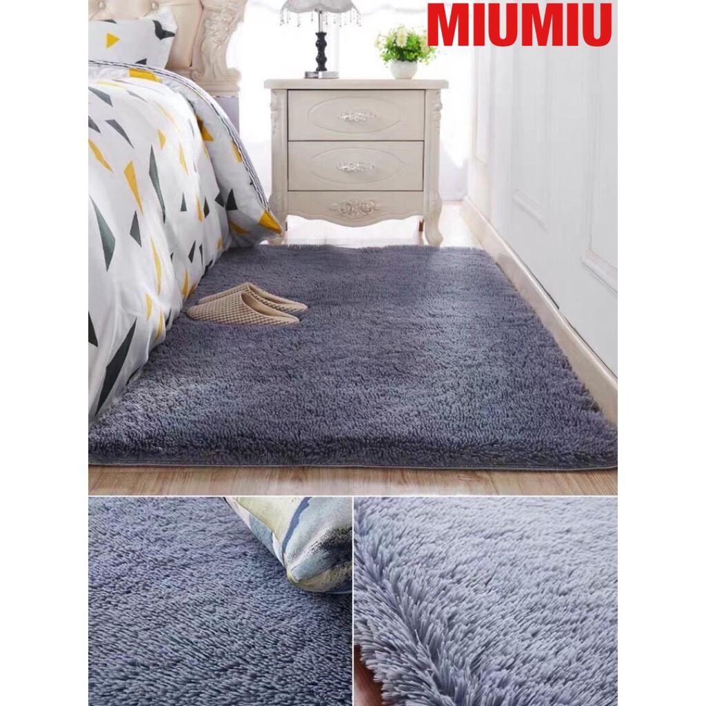 Thảm Lông Trơn Trải Sàn Size 1,2x1,6 m