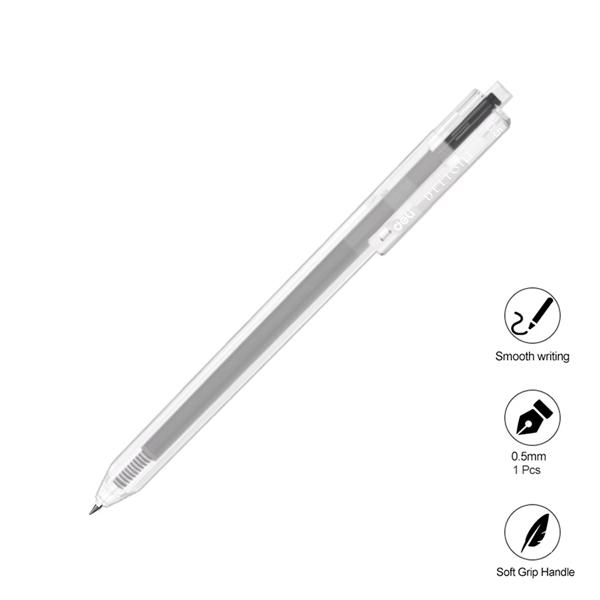 Bút Gel 0.5 mm - Deli EG118-BK - Mực Đen
