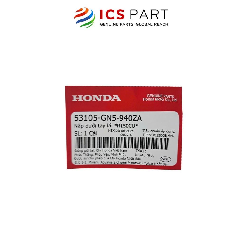 Nắp Sau Tay Lái (Nhựa Gáy) HONDA Dream 100 1997-2005 Nâu (53105GN5940ZA)