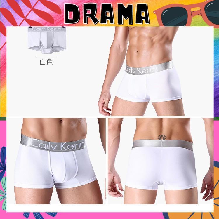 Quần sịp đùi nam, Quần sịp nam boxer cotton cao cấp Phong cách Thể thao đai lớn co giãn 4 chiều thoáng mát DRAMA SIP006