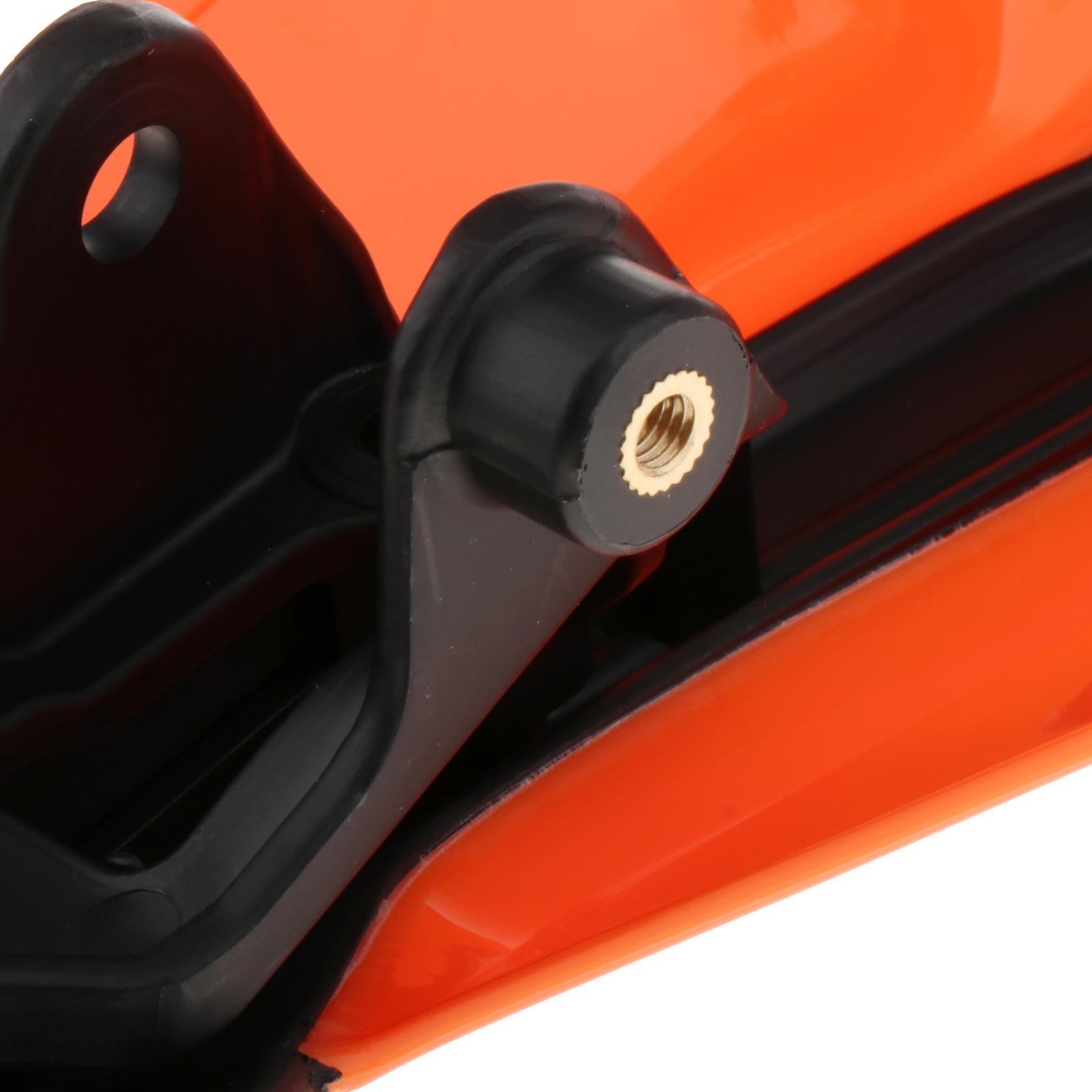 Motorcycle Handguard Shield Windshield for SX SXF EXCF 50 65 85 125 Orange