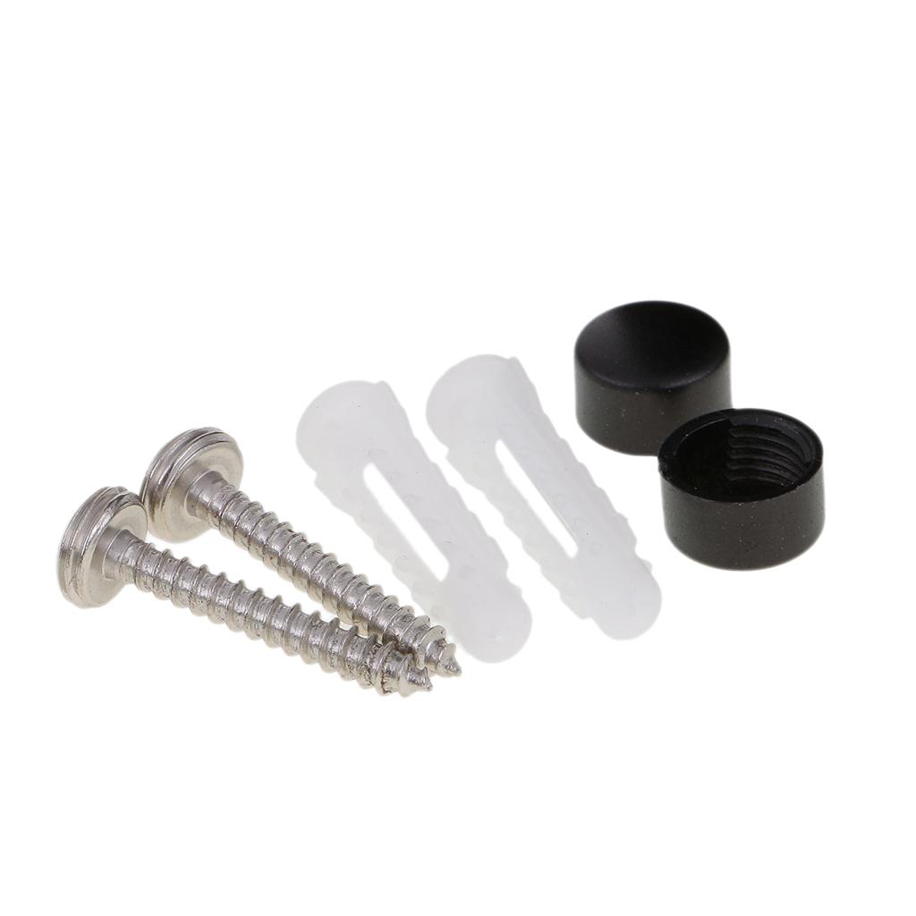 2 Pieces TV Component AV DVD Bracket Shelf DVR Cable Game Console Holder Stand