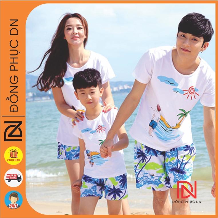 Áo gia đình đi biển