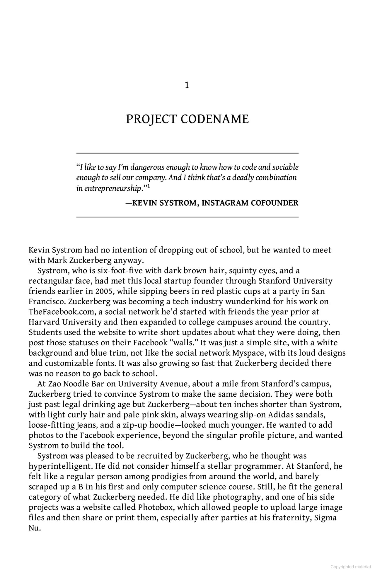 No Filter: The Inside Story Of Instagram