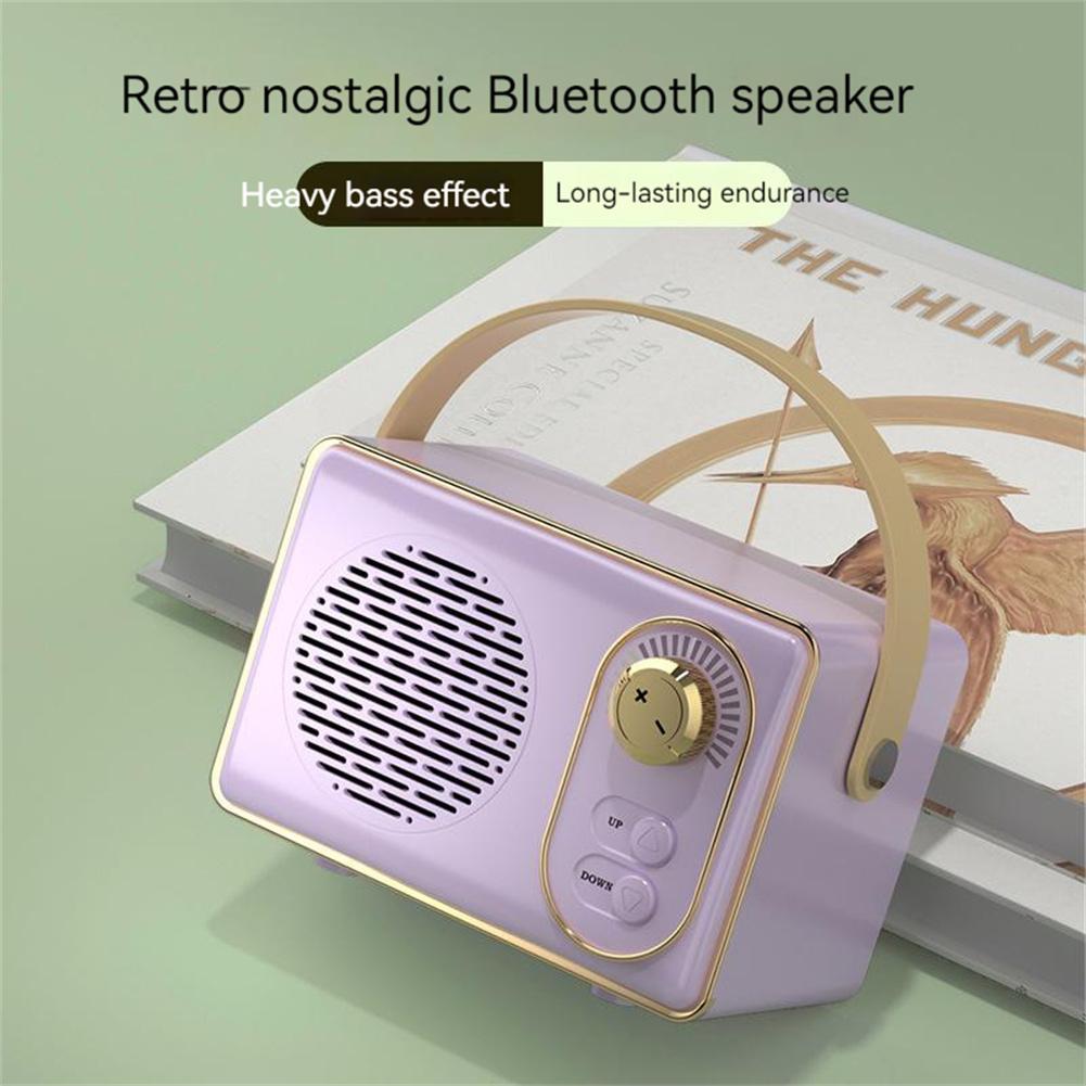 Loa tương thích Bluetooth không dây Retro Vintage Giao diện USB Giao diện cổ điển Trang trí âm thanh nổi cổ điển Máy nghe nhạc Máy nghe nhạc: Màu xanh lá cây