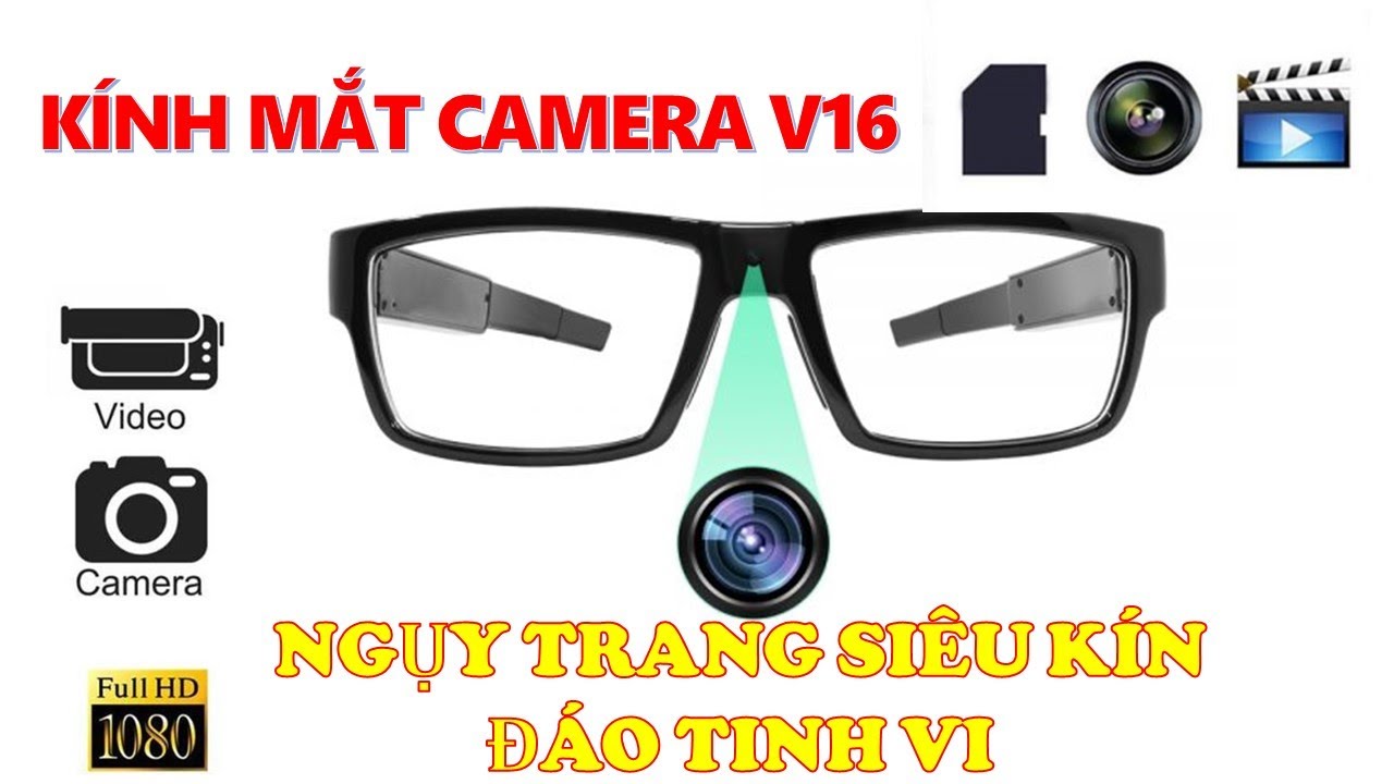 Camera mini V16-1080p độ nét cao kèm thẻ 32Gb