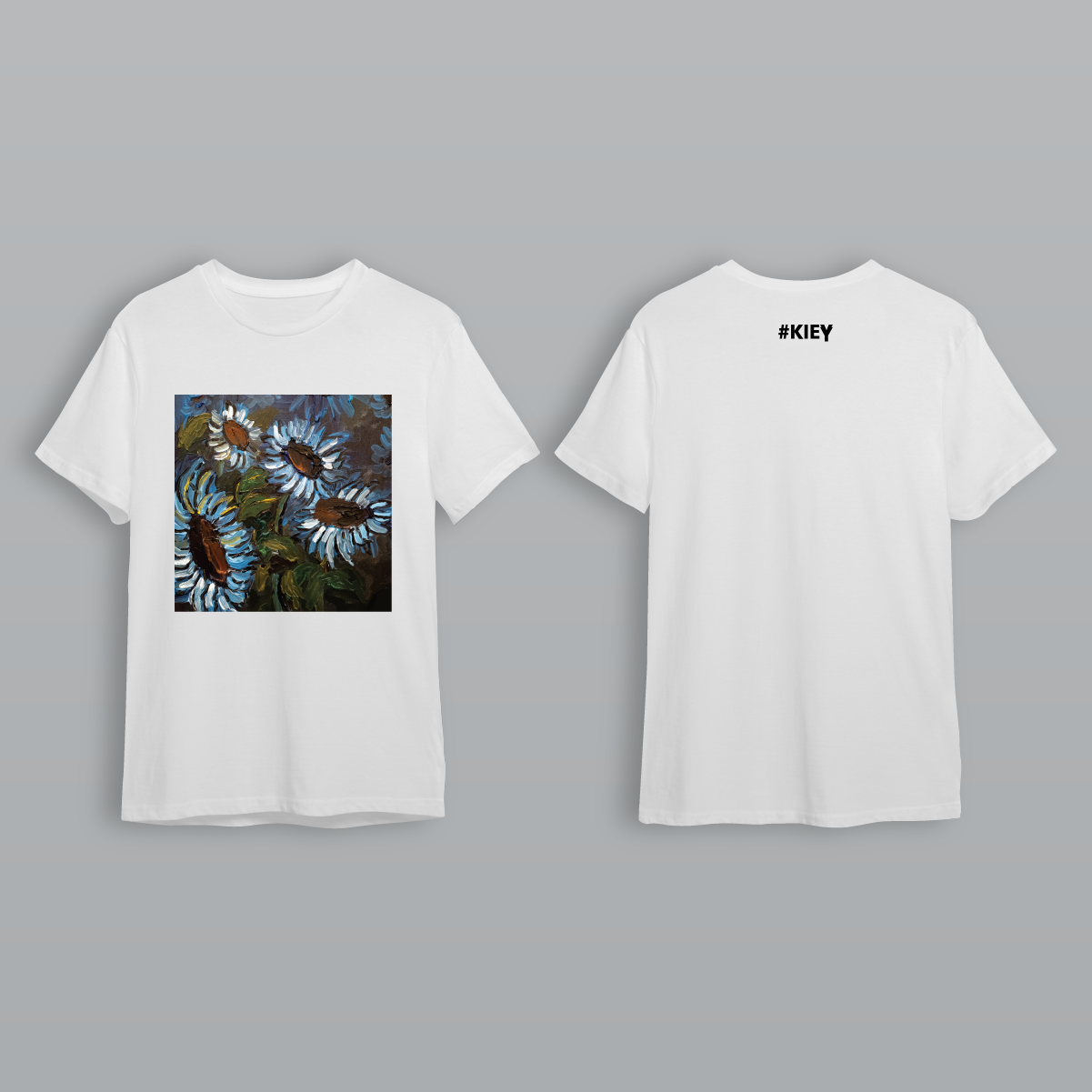 [BST đặc biệt BITI'S X KIEY] Áo Thun Cotton Kiey Unisex Universe T-Shirt BOU000200TRG (Trắng) - L 65-&gt;75kg
