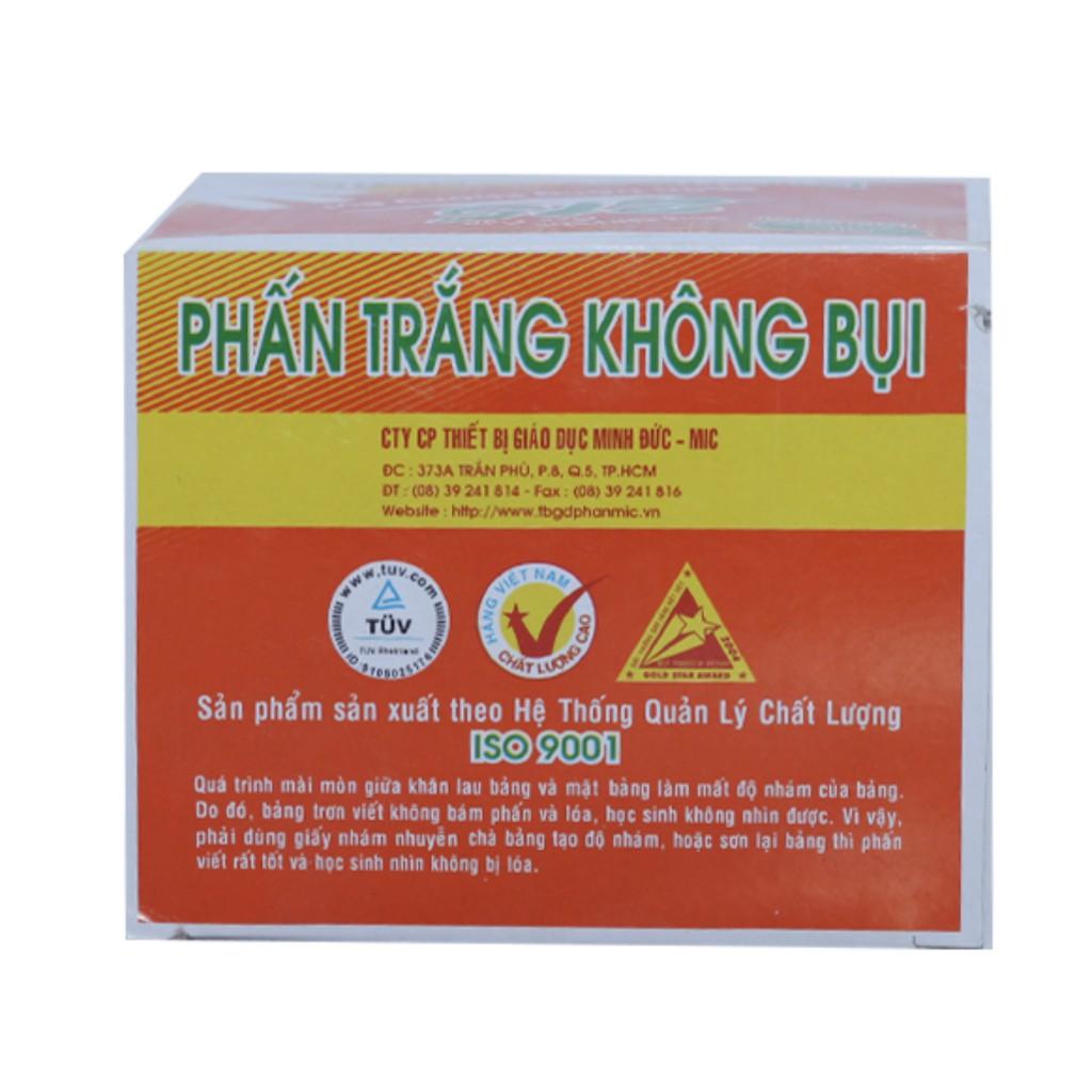 PHẤN KHÔNG BỤI MIC TRẮNG 100 VIÊN HỘP