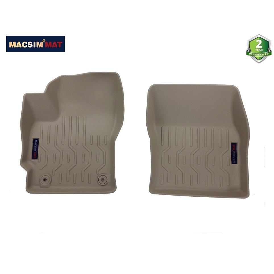 Thảm lót sàn xe ô tô Toyota Cross Nhãn hiệu Macsim chất liệu nhựa TPV cao cấp màu be