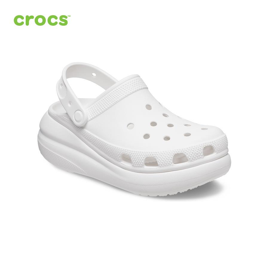 Giày lười unisex Crocs FW Classic Clog U Crush White - 207521-100