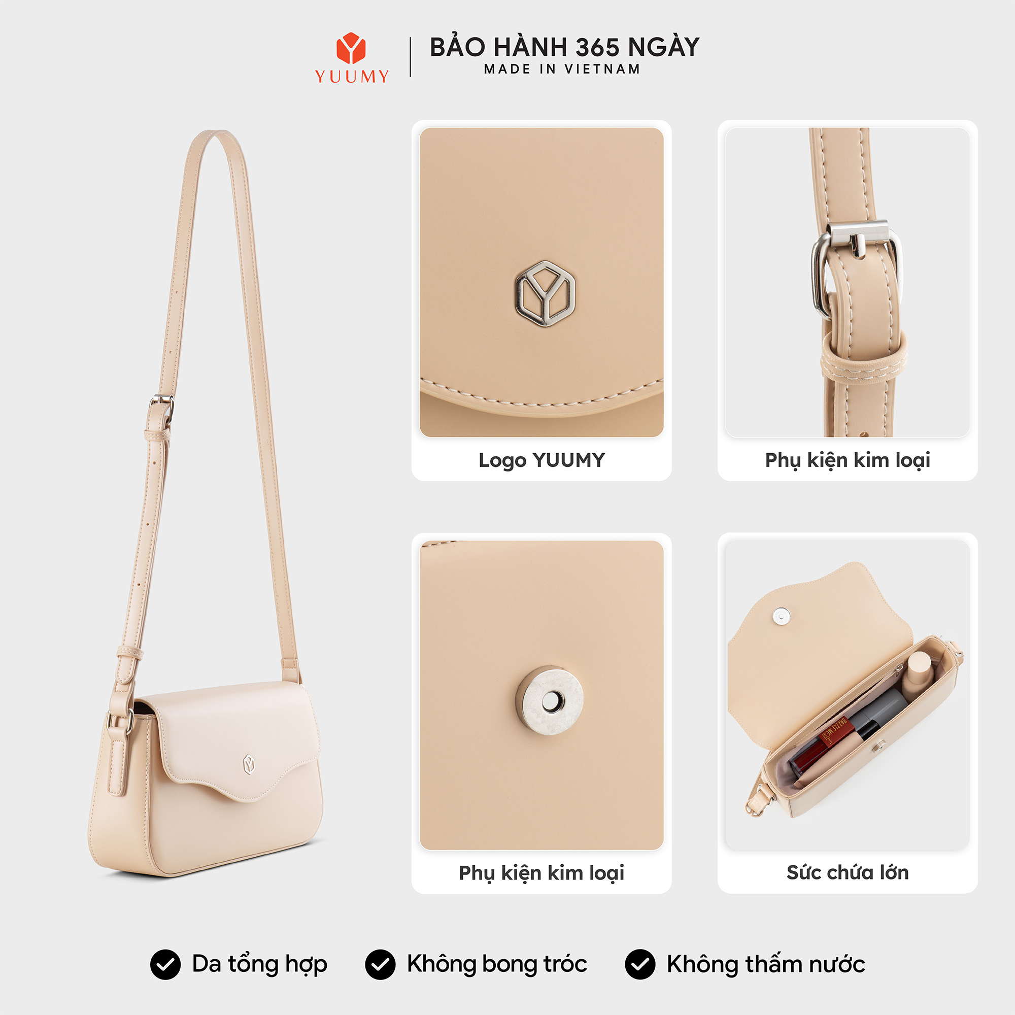 Túi đeo chéo nữ YUUMY YN344