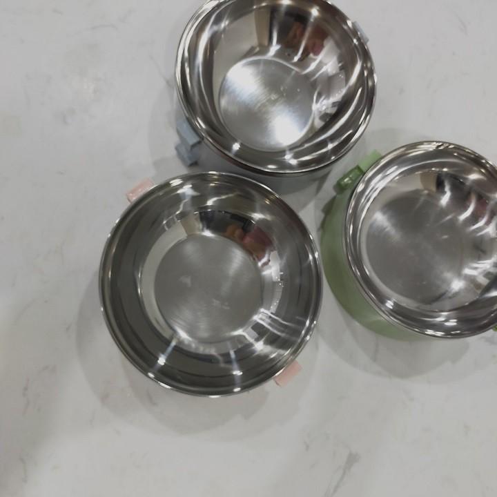 Bát ăn dặm inox cách nhiệt