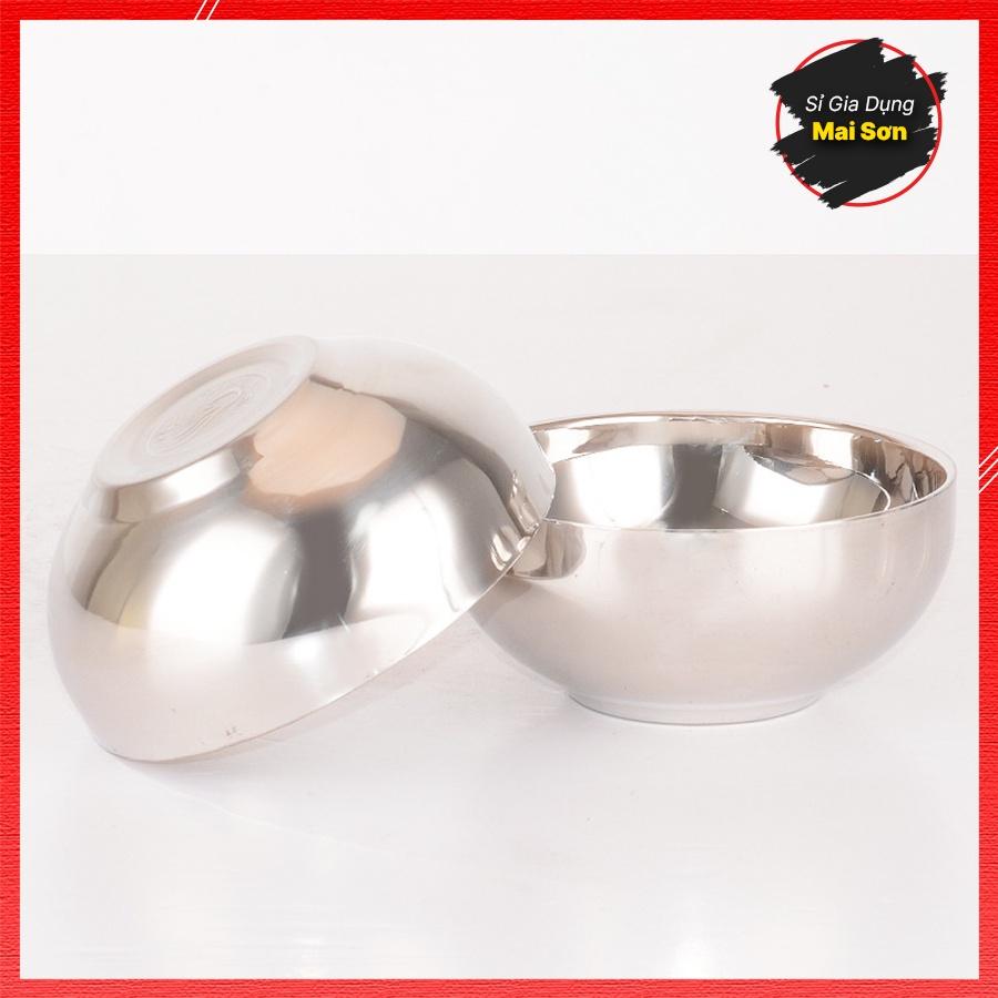 Bát Inox 304 Cách Nhiệt Cho Bé Chất Liệu Inox Không Gỉ An Toàn Dễ Vệ Sinh Kích Thước 16cm