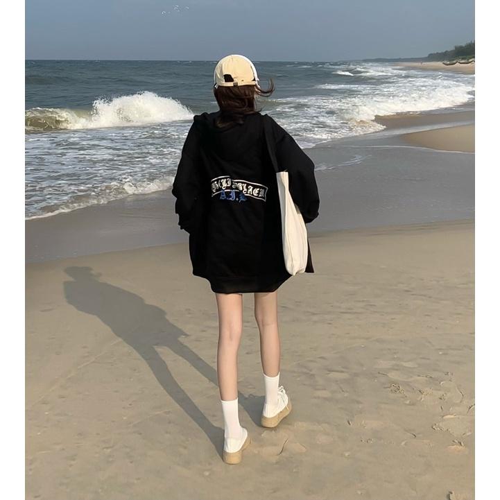 Áo khoác nỉ nữ unisex Homies liền mũ có túi in hình AIB độc lạ duyên dáng hot của năm tpp975 mới