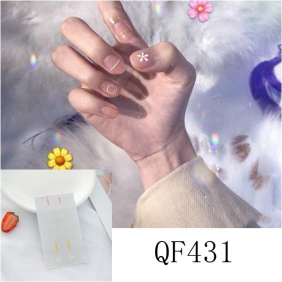 Decal Sticker Nail dán móng tay nhanh Đẹp - Nhanh - Bền (Mẫu 3)