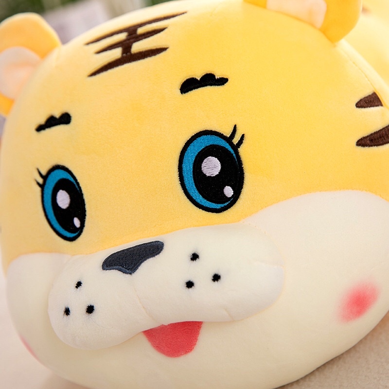 Gối ôm con hổ, con cọp dễ thương vải miniso siêu mềm mịn, an toàn, hàng cao cấp loại 1