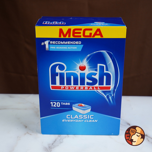 Combo: VRB Finish Classic 120 viên + Muối 1.5kg + Nước làm bóng 1150ml + Vệ sinh máy 250ml