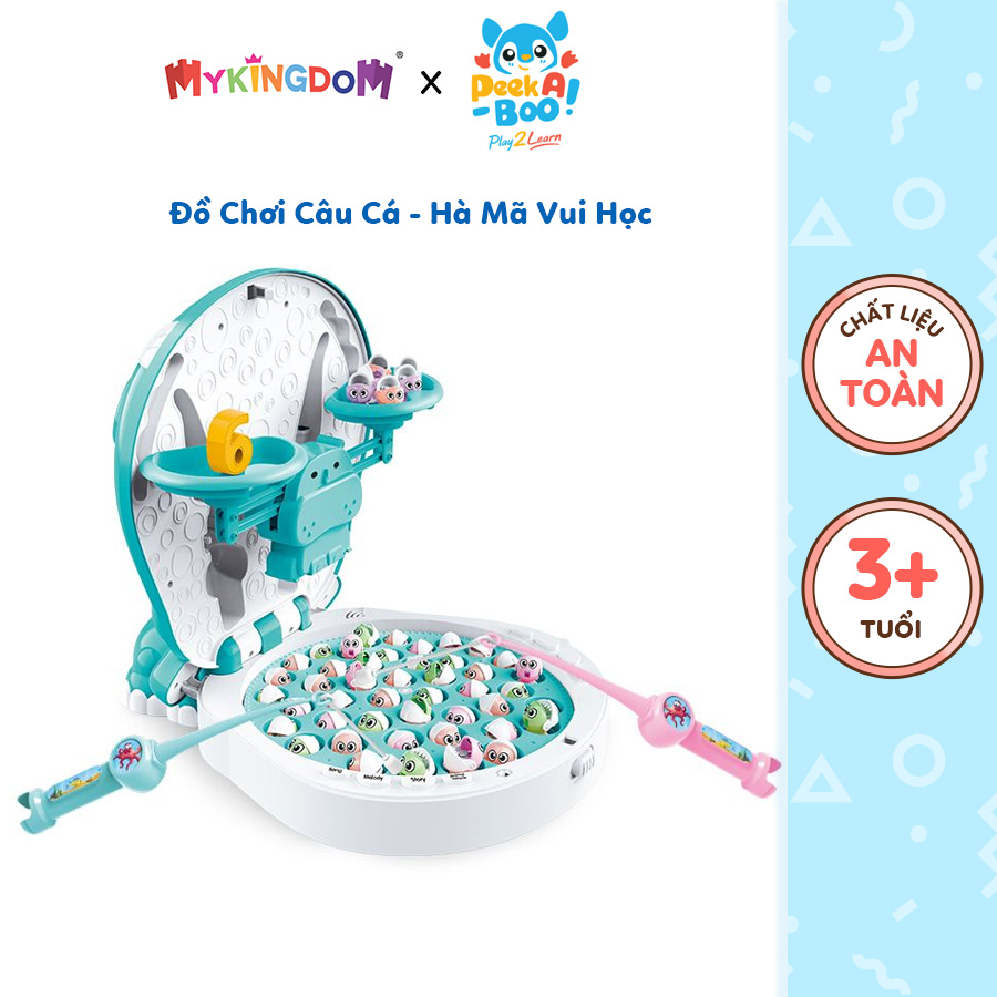 Đồ Chơi PEEK A BOO Câu Cá-Hà Mã Vui Học PAB026