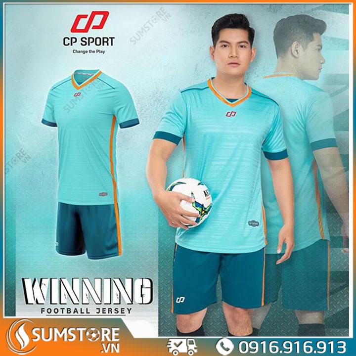 CP SPORT – Áo Đá Bóng Không Logo Winning Ngọc - Đồ Thể Thao Thời Trang Nam Nữ Mới Đẹp