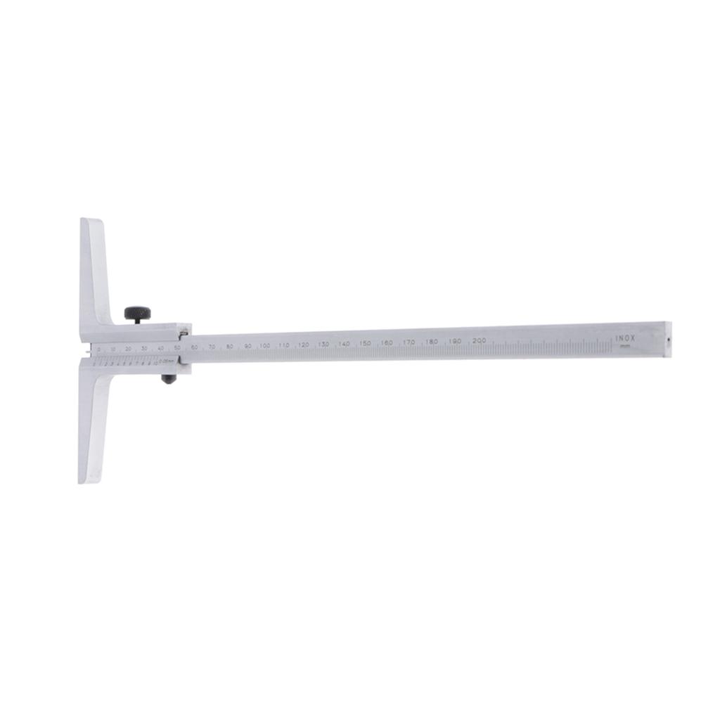 Flexible Stainless Steel Scale/Ruler/Rule w/Depth Gauge