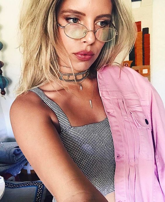 Áo đính đá sexy đi club