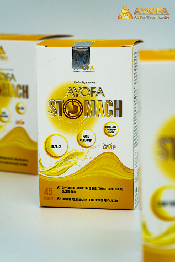 Viên Uống Hỗ Trợ bệnh đau dạ dày Ayofa Stomach 45 viên/ Hộp