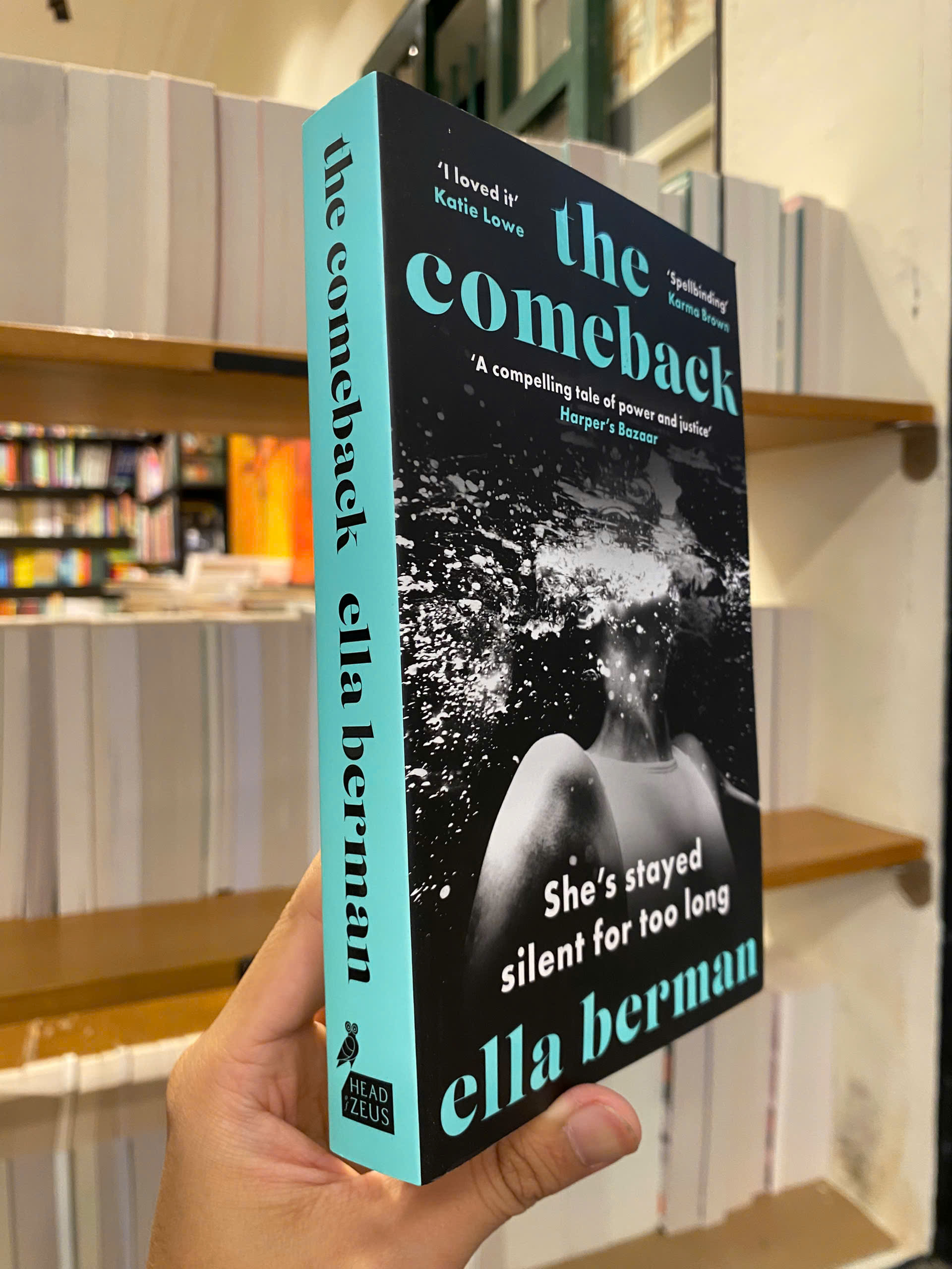 Sách - The Comeback by Ella Berman | English Contemporary Thriller - Sách ngoại văn