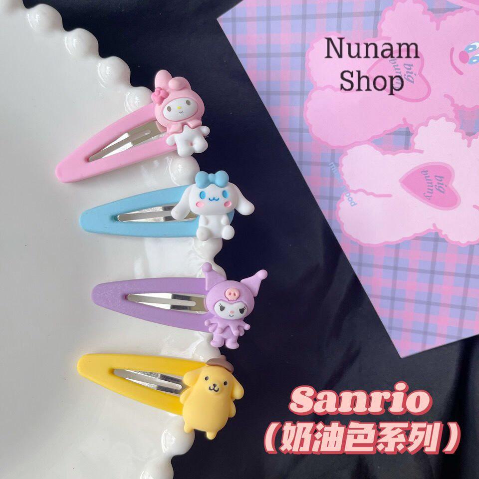 Set 2 cây kẹp tóc nhân vật san.rio ngộ nghĩnh siêu hot, kẹp tóc cute hàn quốc Nunam shop