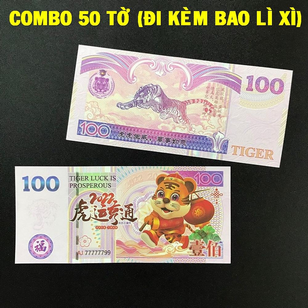 Set 50 tờ - Tiền hình Cọp Đài Loan độc đáo, chú Cọp kute , quà ...