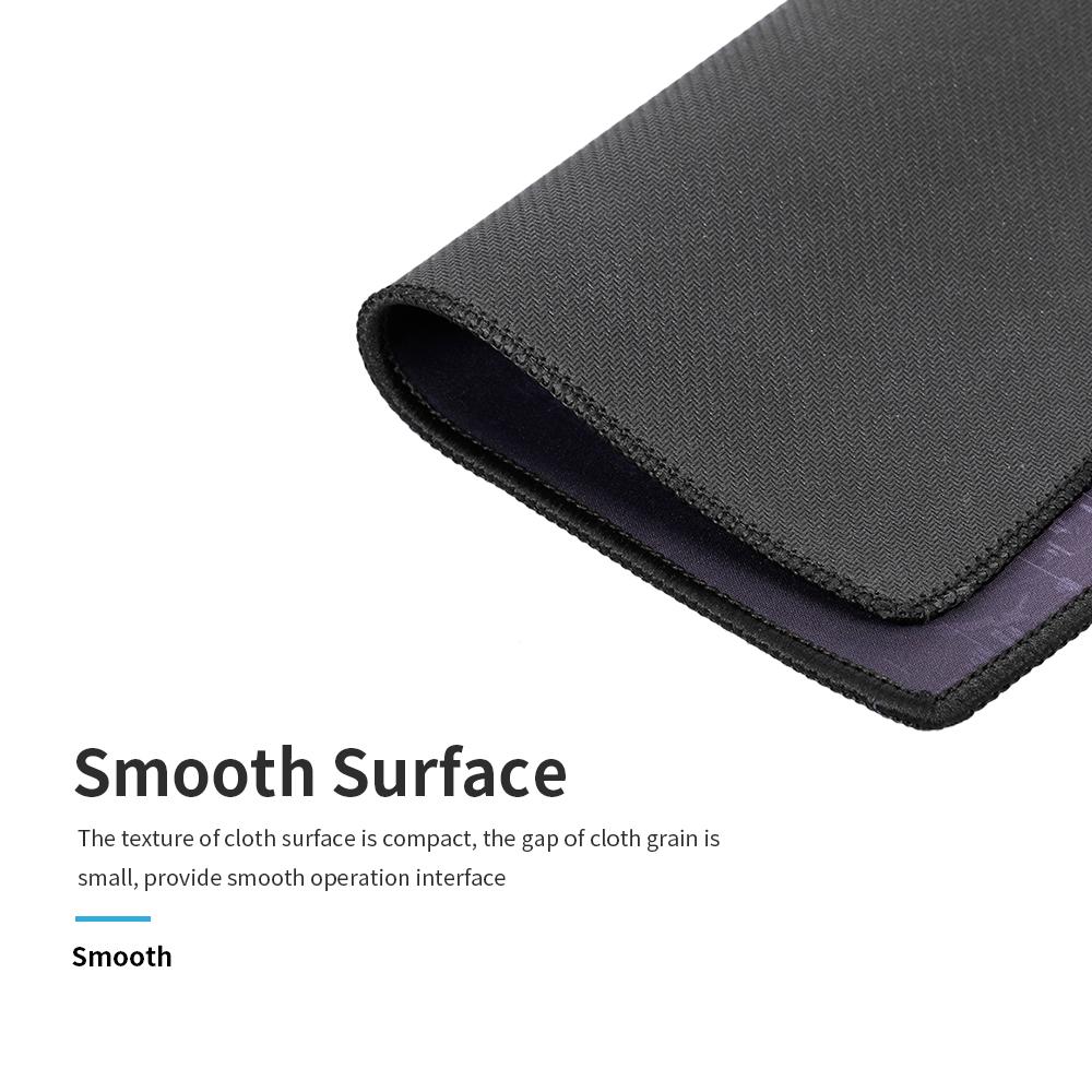 Mouse Pad Rubber Mouse Pad Locking Edge Design Gaming Mouse Pad Anti-skid Wear-resistant Mouse Pad for Home Office