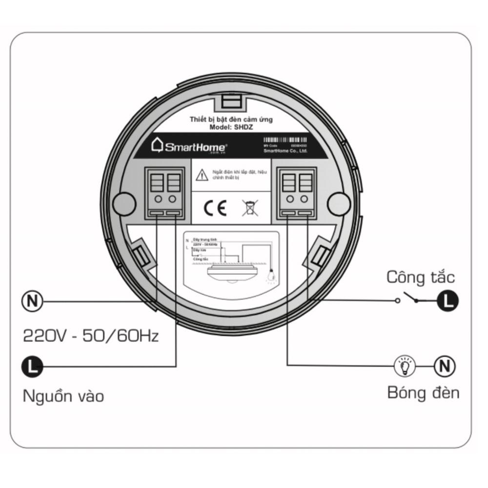 Thiết bị bật tắt đèn thông minh SH-DZ-Pro-BKAV