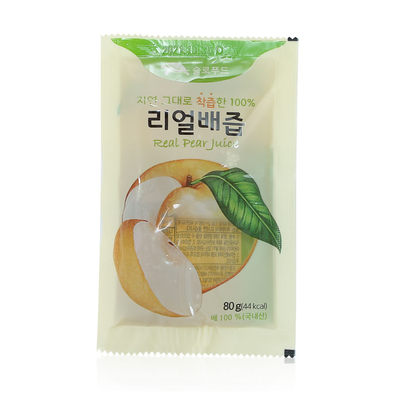 Thùng 30 Gói Nước Lê Hàn Quốc Nguyên Chất 100% - Chính Hãng SLOWFOOD