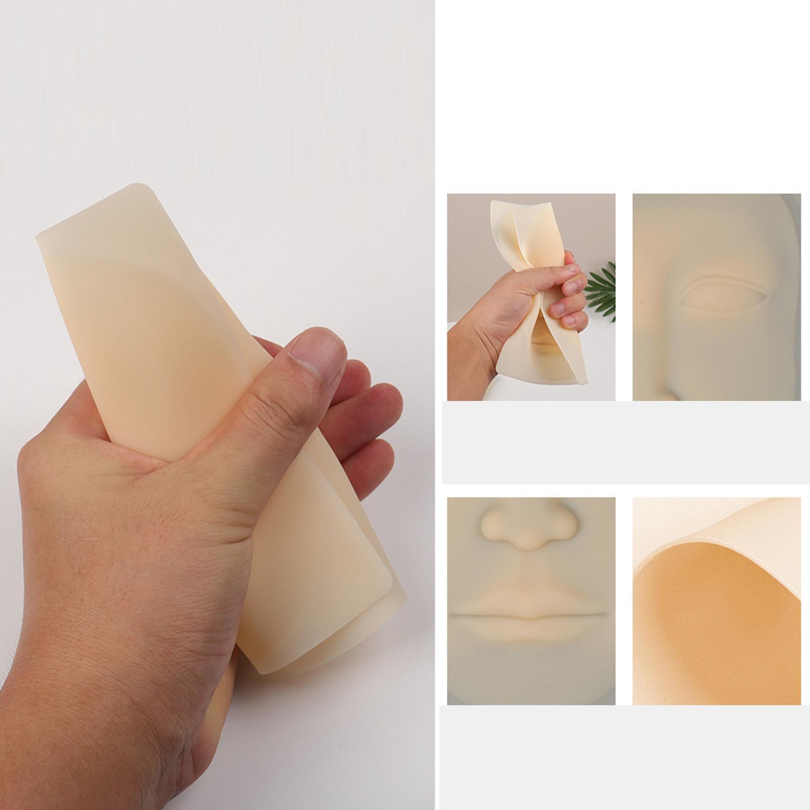 3D Silicone Eyebrow Eyeliner Practice  Makeup for Beautician Novice