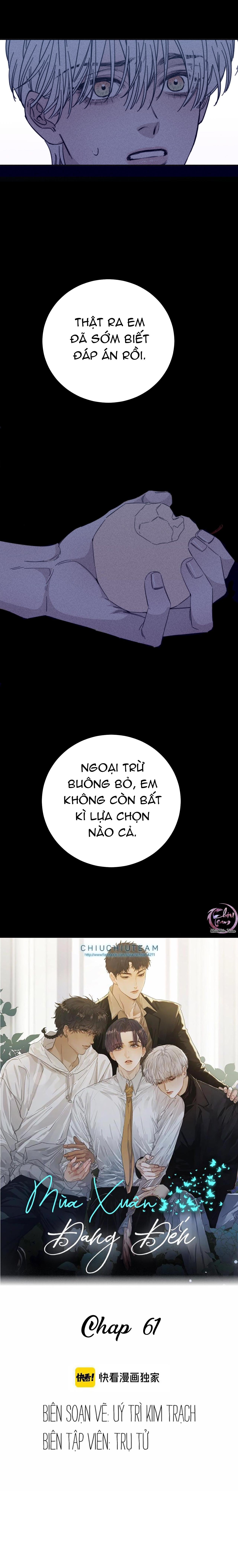 mùa xuân đang đến chapter 61 1