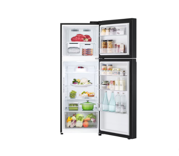 [Chỉ giao Miền Bắc/Nam] Tủ lạnh LG ngăn đá trên Smart Inverter 315L màu đen LTB31BLM - Hàng Chính Hãng