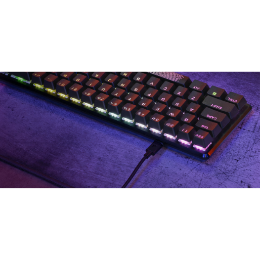 Bàn Phím Có Dây Corsair K65 PRO MINI RGB OPX - Hàng Chính Hãng