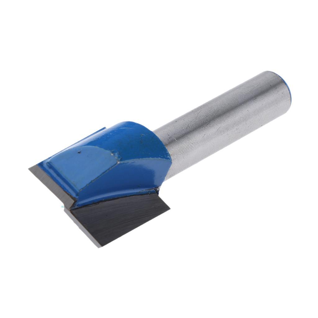 2Pcs 8mm Router Bit Bottom Cleaning Bit Woodworking Router Bit