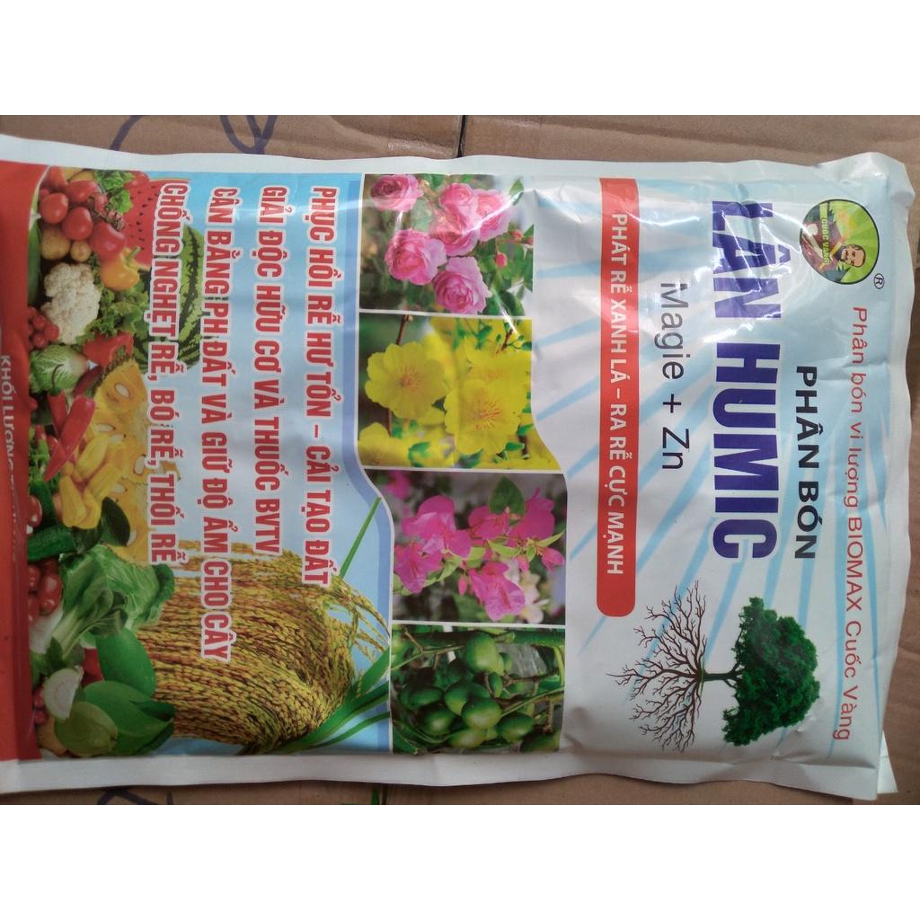 Phân bón Lân Humic - Phát rễ xanh lá - Ra rễ cực mạnh