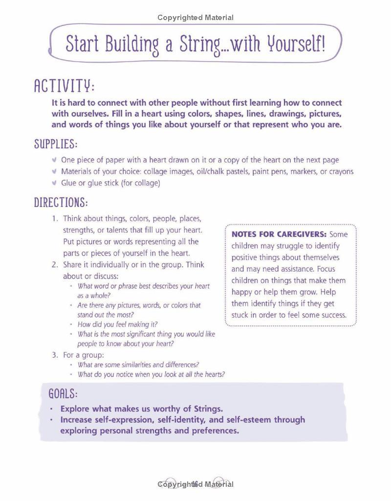 The Invisible String Workbook: Creative Activities To Comfort, Calm, And Connect
