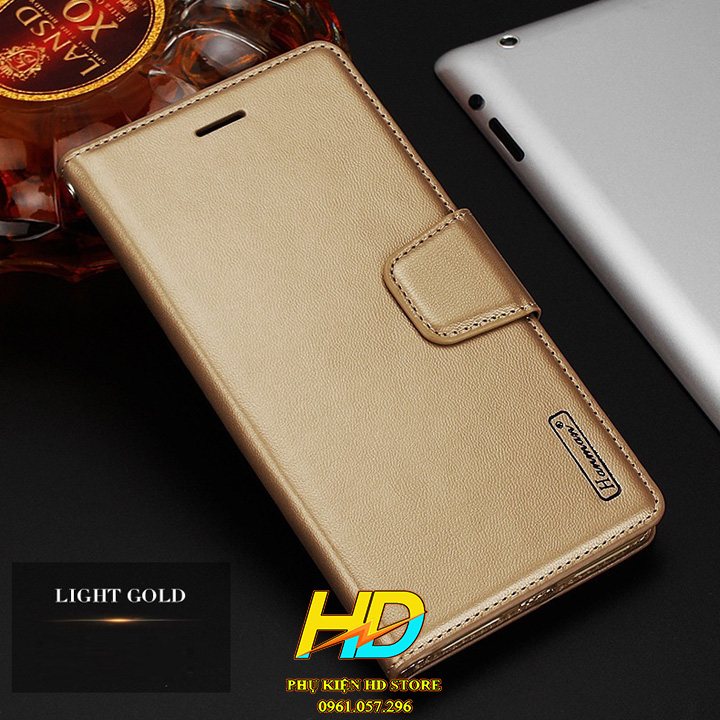 Bao Da Cao Cấp Dạng Ví Dành Cho OPPO Reno8 5G, Reno8 Z 5G Chính Hãng Hanman Có Ngăn Ví Đựng Tiền, Thẻ và có Quai Gài - Hàng Chính Hãng