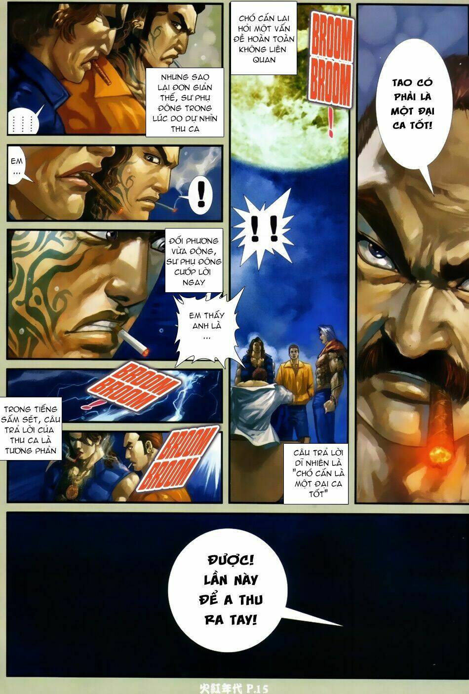 hỏa hồng niên đại hắc cốt đường chapter 47 13