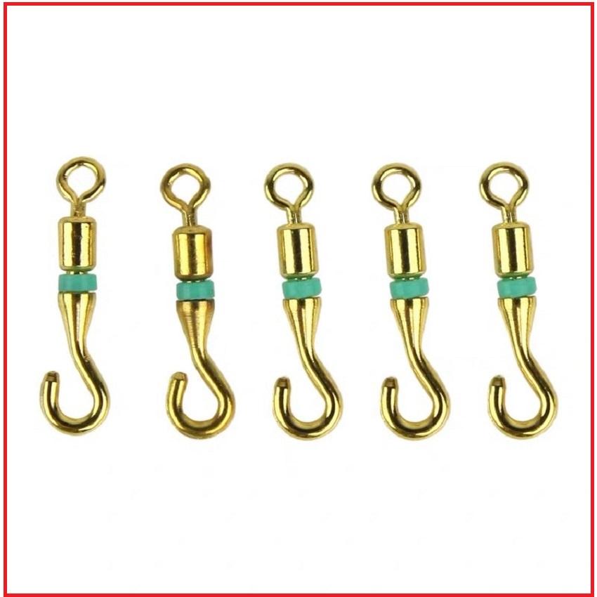 Vỉ 5 Khóa Link Số 9 Sanami Fishing , Mà Ní Buộc Trục Câu Đài Câu Đơn Chống Xoắn Cao Cấp PK-1