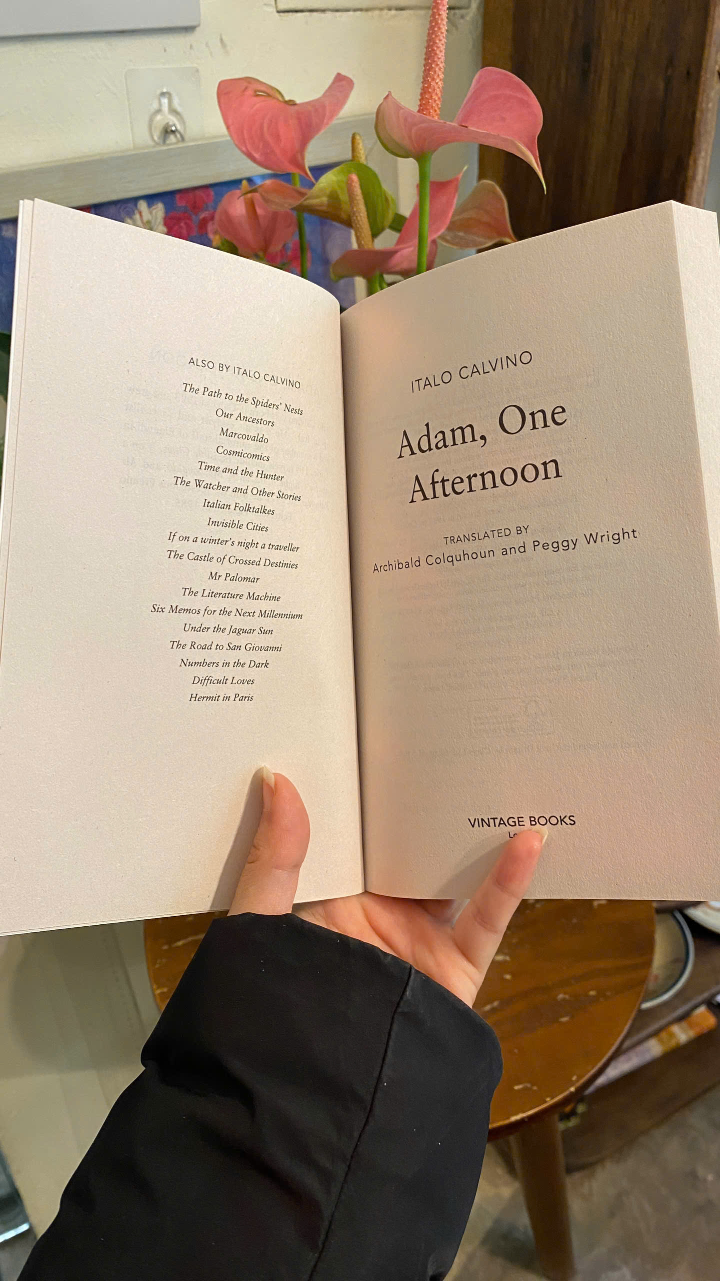 Sách - Adam, One Afternoon by Italo Calvino | Short Stories / Fiction / Truyện ngắn Ngoại văn