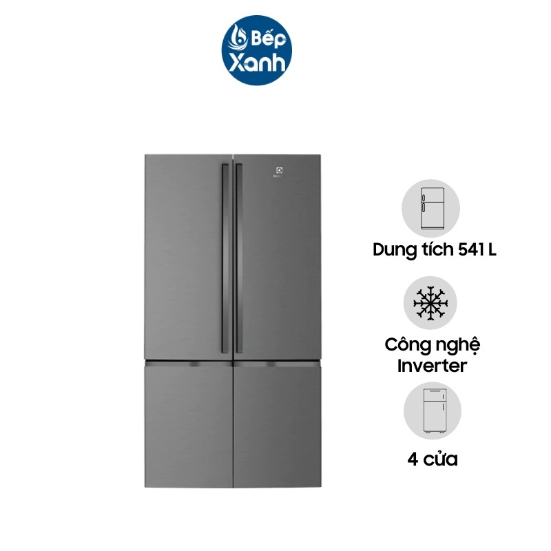Tủ lạnh Inverter Electrolux EQE6000A-B - Dung Tích 541 Lít - Hàng Chính Hãng - Chỉ Giao HCM