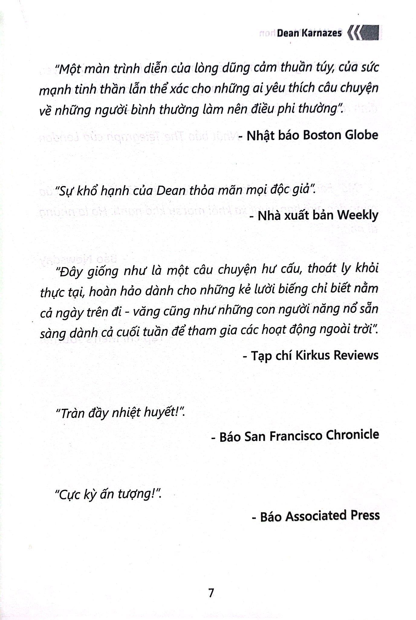 Quái Kiệt Marathon - Hồi Ký Người Chạy Xuyên Đêm